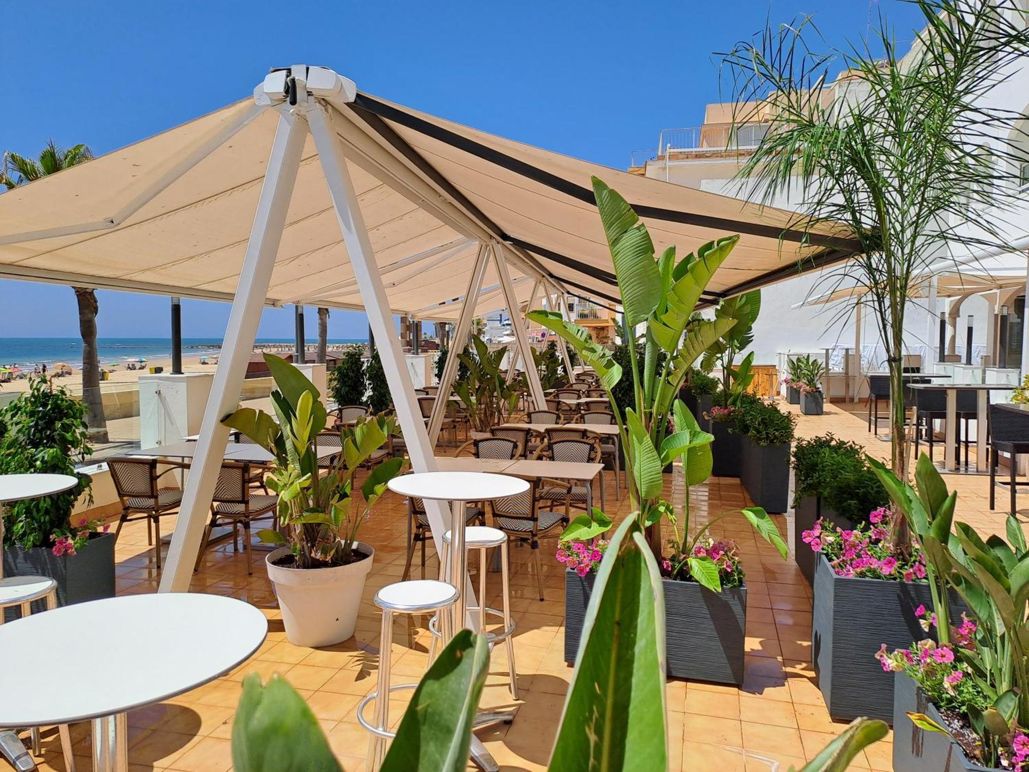 Hotel Vertice Chipiona Mar Exterior foto